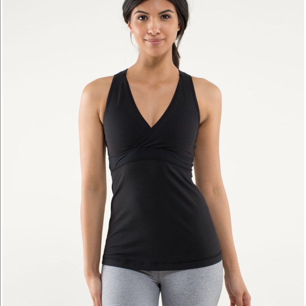 Lululemon Deep V Athletic Tank. Size 8.